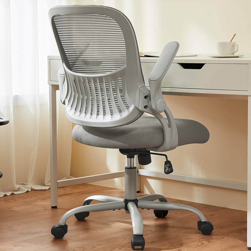 Sweetcrispy Office Computer Desk Chair, Ergonomic Mid-Back Mesh Rolling Work Swivel Task Chairs w... | Amazon (US)