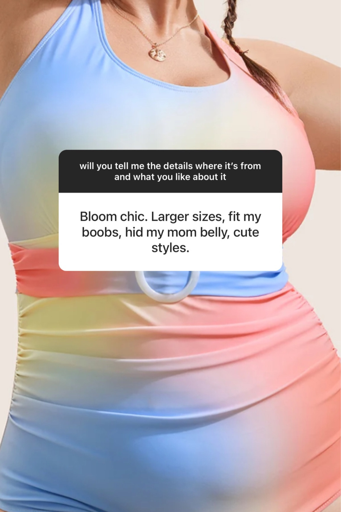 Cute bloomchic swimwear options 
Plus size swimwear
Plus size one piece
Plus size swim skirt
Plus size swim dress 


#LTKplussize #LTKfindsunder50 #LTKswim