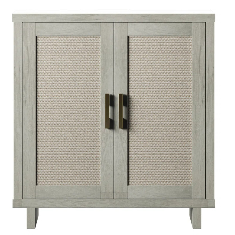 Xander 32'' Tall 2 - Door Accent Cabinet | Wayfair North America