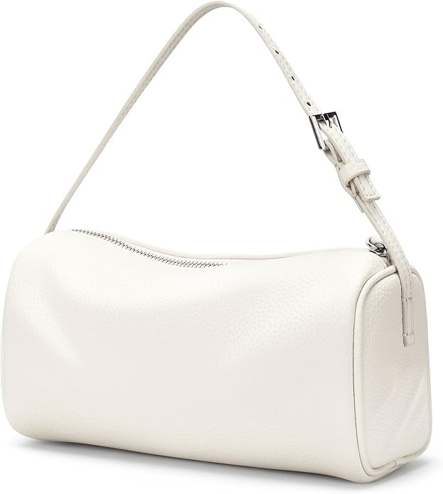 Hobo Crossbody Bags For Women,Vegan Leather Barrel Bag For Ladies,Designer Mini Pruse With Adjust... | Amazon (US)