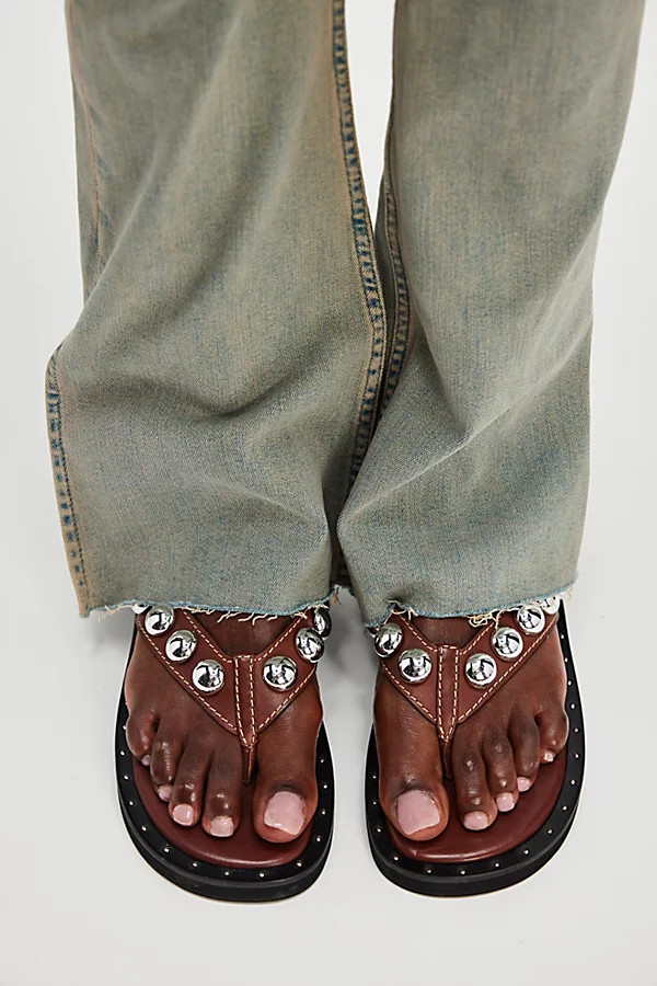 Perth Studded Thong Sandals | Free People (Global - UK&FR Excluded)
