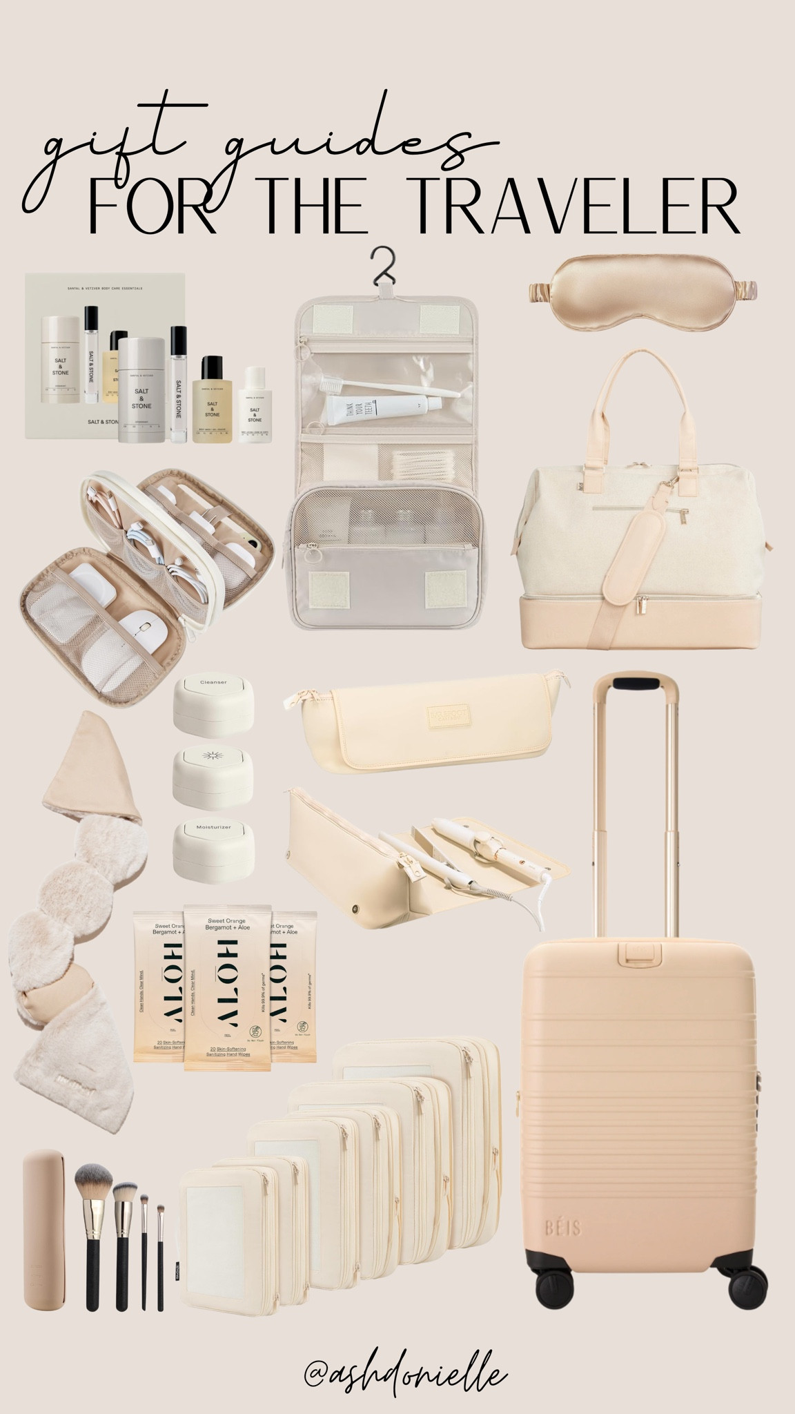 Gift Guide for the Traveler

travel jewelry case
packing cubes
carry-on suitcase
neck pillow
passport holder
noise canceling headphones
portable charger
lightweight travel blanket
toiletry bag
compression socks

#LTKSeasonal #LTKGiftGuide #LTKTravel