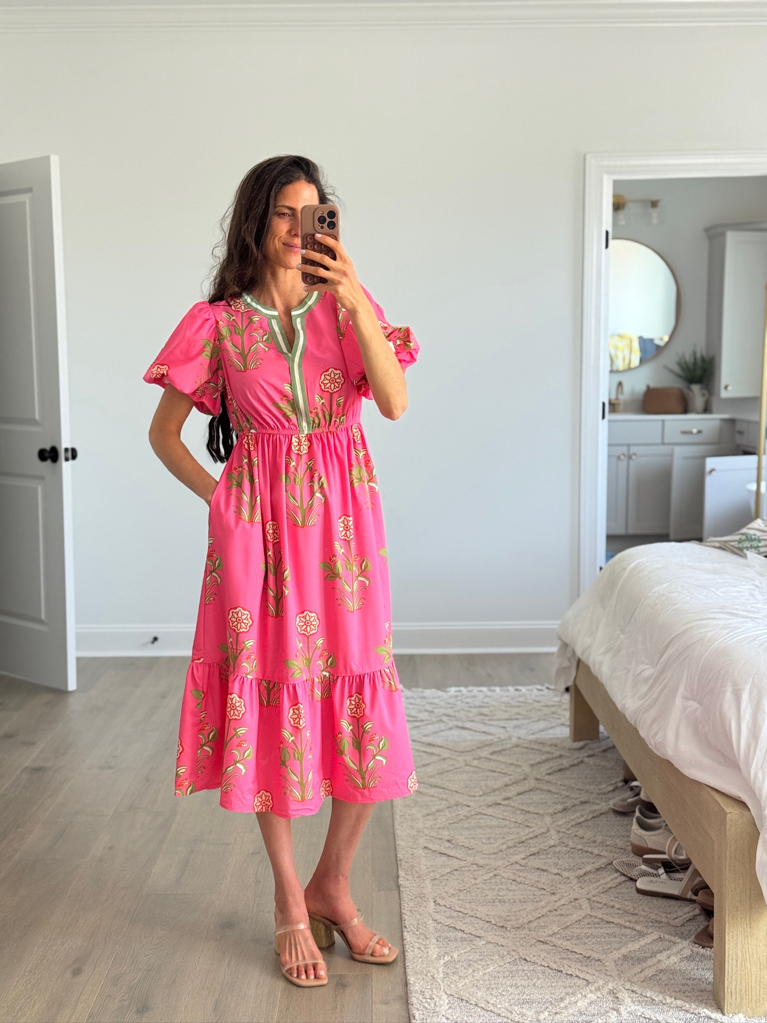 One of those dresses that makes getting dressed easy. Flattering, lightweight, and perfect for spring and summer.

#LTKootd #LTKSeasonal #LTKmomlife
