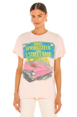 Madeworn Bruce Springsteen Tee in Pink from Revolve.com | Revolve Clothing (Global)