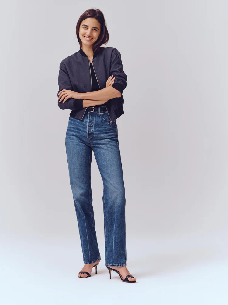 Carla High Rise Straight Jean | Alex Mill