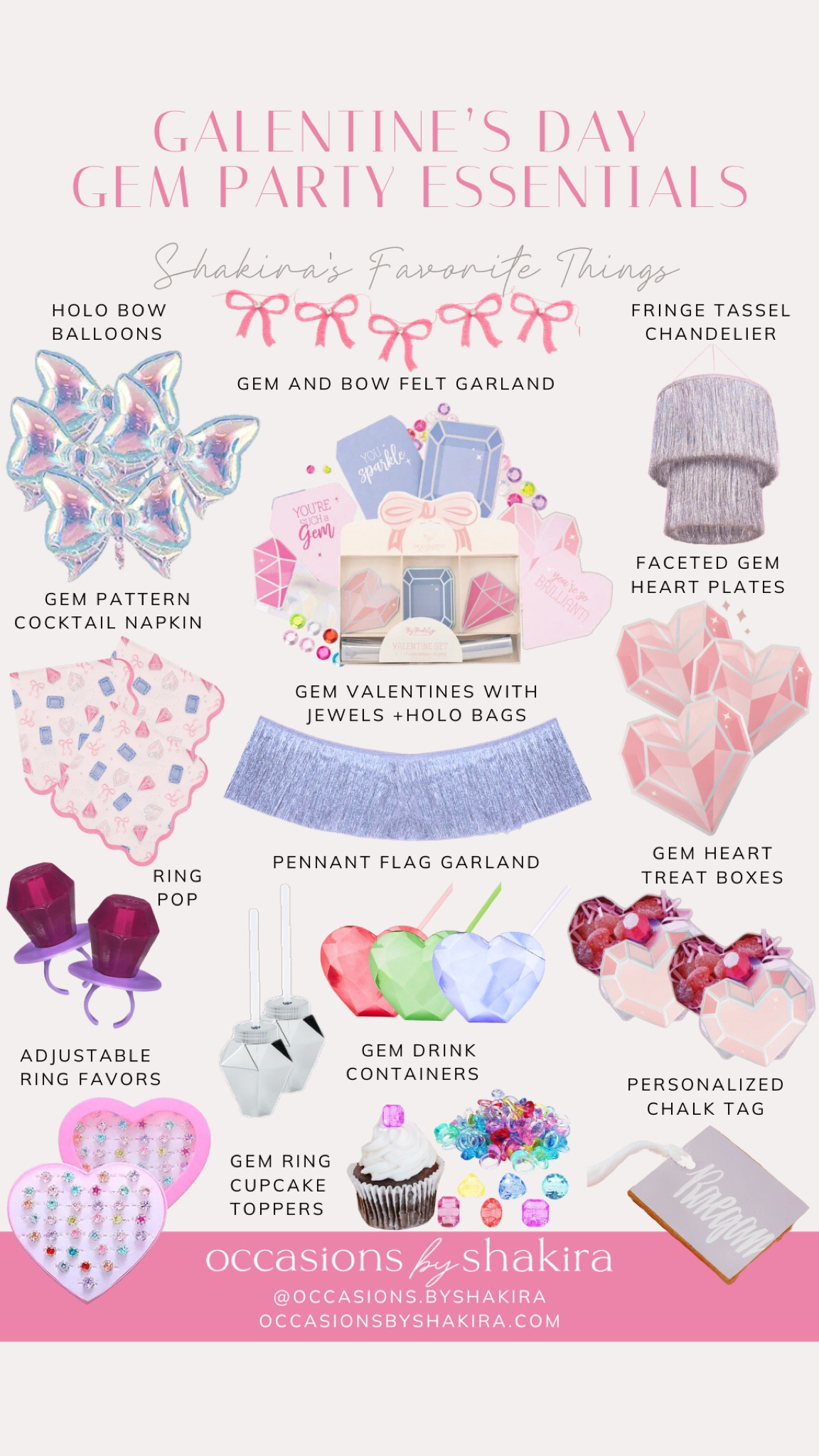 Use code SHAKIRA20 at checkout for the Occasions by Shakira x My Mind’s Eye GEM collection

#LTKSeasonal #LTKParties #LTKKids