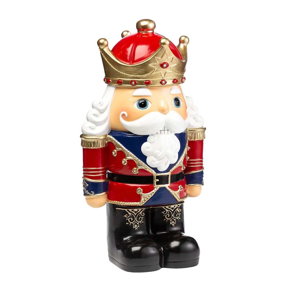 Indoor/Outdoor Lighted Nutcracker Shorty Statue | Target