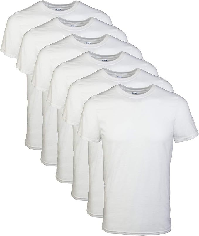 Gildan Men's Crew T-Shirts, Multipack | Amazon (US)
