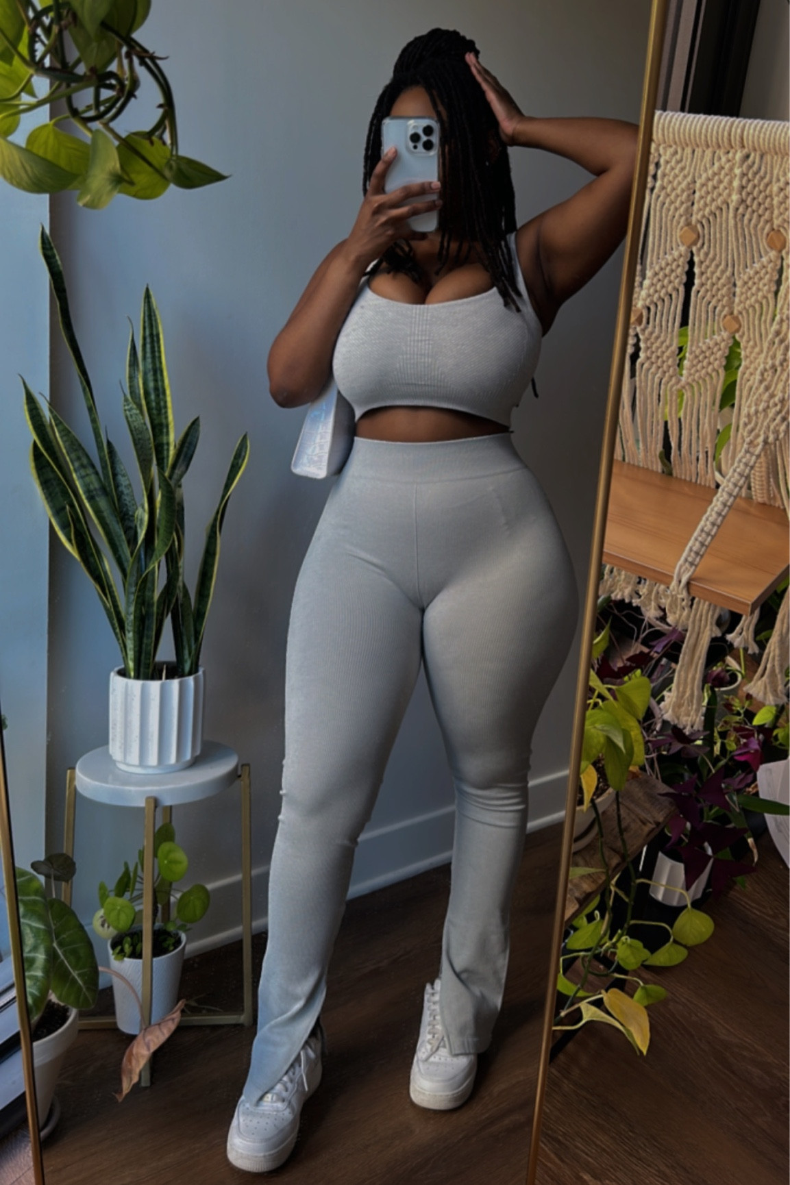 Got this cute set from @fabletcis! I love that it’s ribbed, thick and stretchy with a good hold. 
I got a size medium in pants and large for the top 

#LTKfitness #LTKbeauty #LTKstyletip
