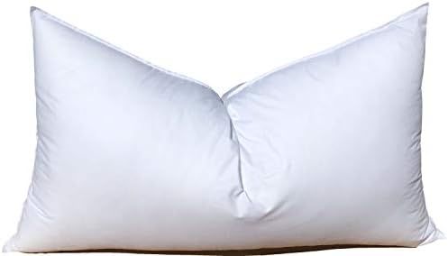 Pillowflex Synthetic Down Pillow Insert - 16x26 Down Alternative Pillow, Large Standard Lumbar Pi... | Amazon (US)