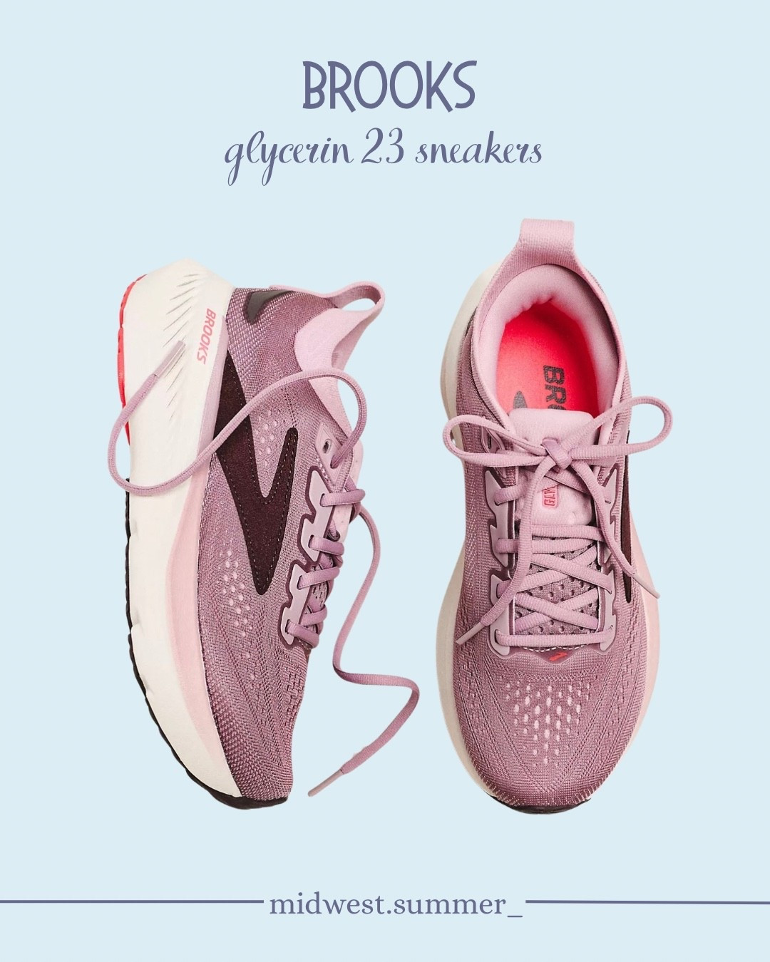 If you are a lover of Brooks, this is such a pretty color!

#LTKootd #LTKgrwm #LTKfitnessgoals