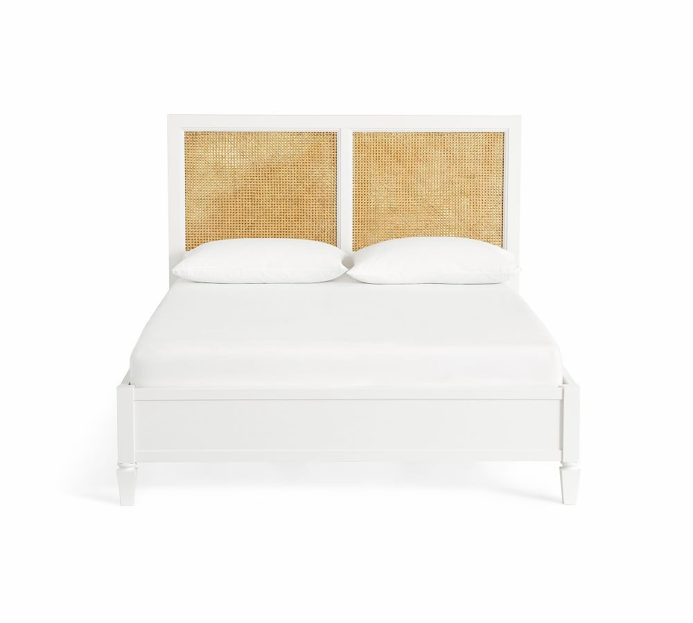 Sausalito Wood Bed, Queen, Montauk White | Pottery Barn (US)