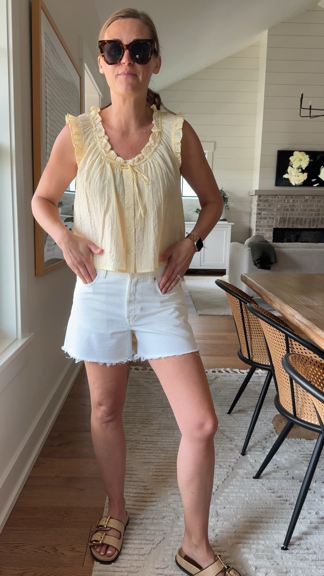 Top size small
Shorts size 25

#LTKOver40 #LTKStyleTip #LTKSeasonal