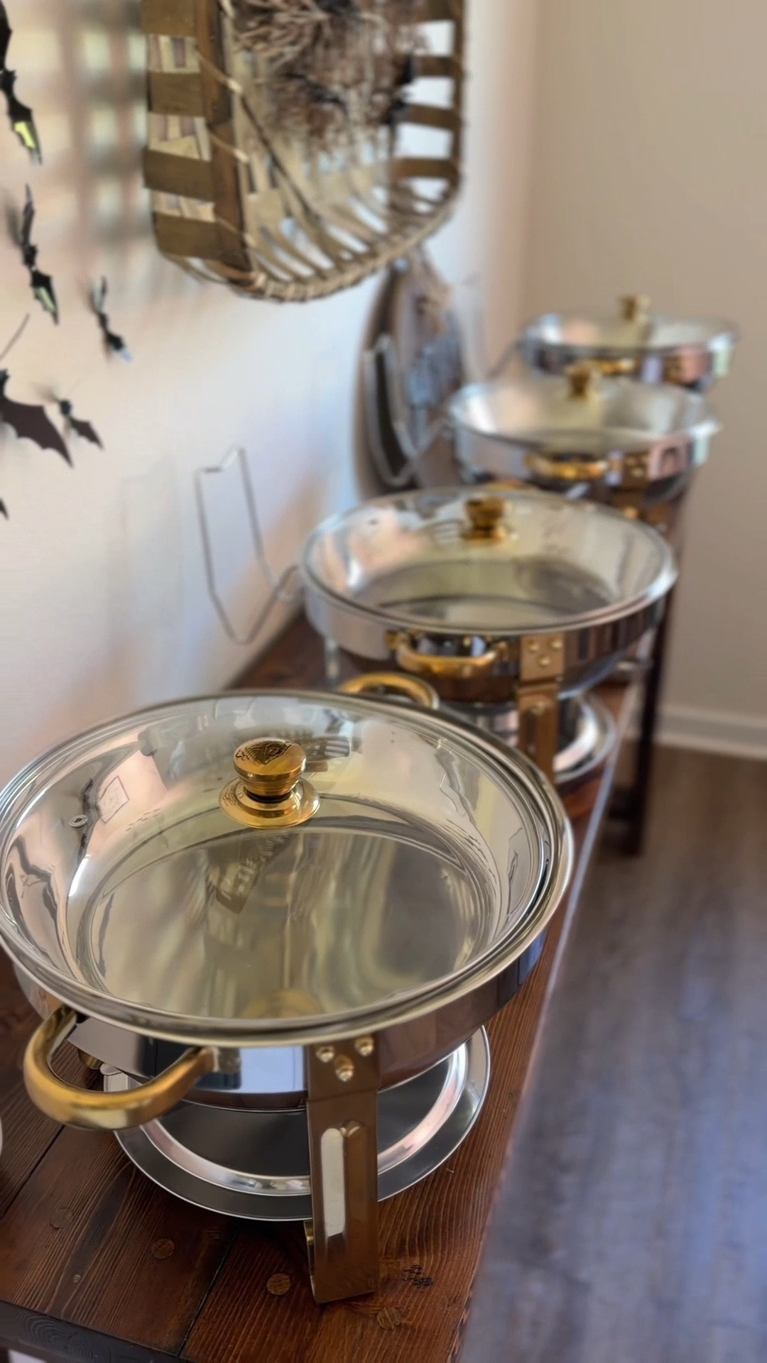Hosting Thanksgiving? 

These chafing dishes are 5 quarts an can be used for hot or cold food. We just upgraded hosting ✨ 

#hosting #hostingthanksgiving #chafingdish #foodwarmer #buffetdishes 

#LTKHoliday #LTKHome #LTKSeasonal