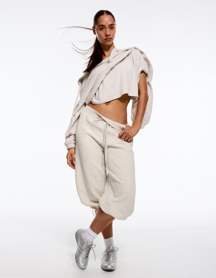 Plush capris - #bershkastyle - Women | Bershka UK