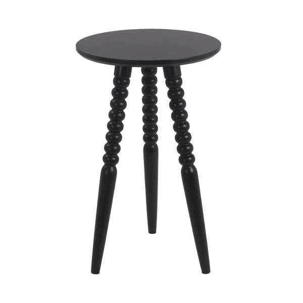 Solid Wood 3 Legs  End Table | Wayfair Professional