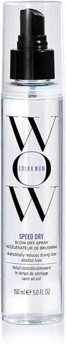 COLOR WOW Speed Dry Blow Dry Spray, Heat Protectant to Reduce Blow Dry Time and Help Prevent Brea... | Amazon (US)