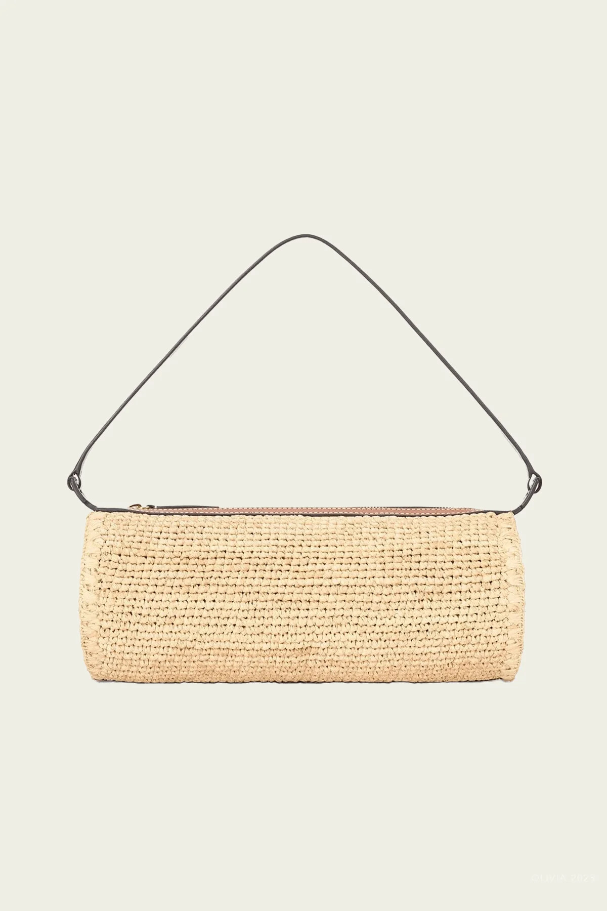 Mini Taru Raffia Bag in Natural Tan | Shop Olivia