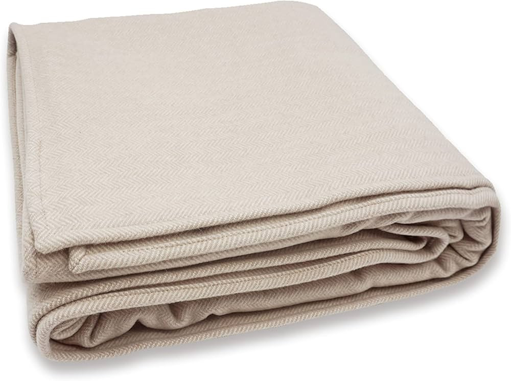 State Cashmere Herringbone Throw Blanket - Soft Accent Blanket for Couch, Sofa & Twin Standard Be... | Amazon (US)