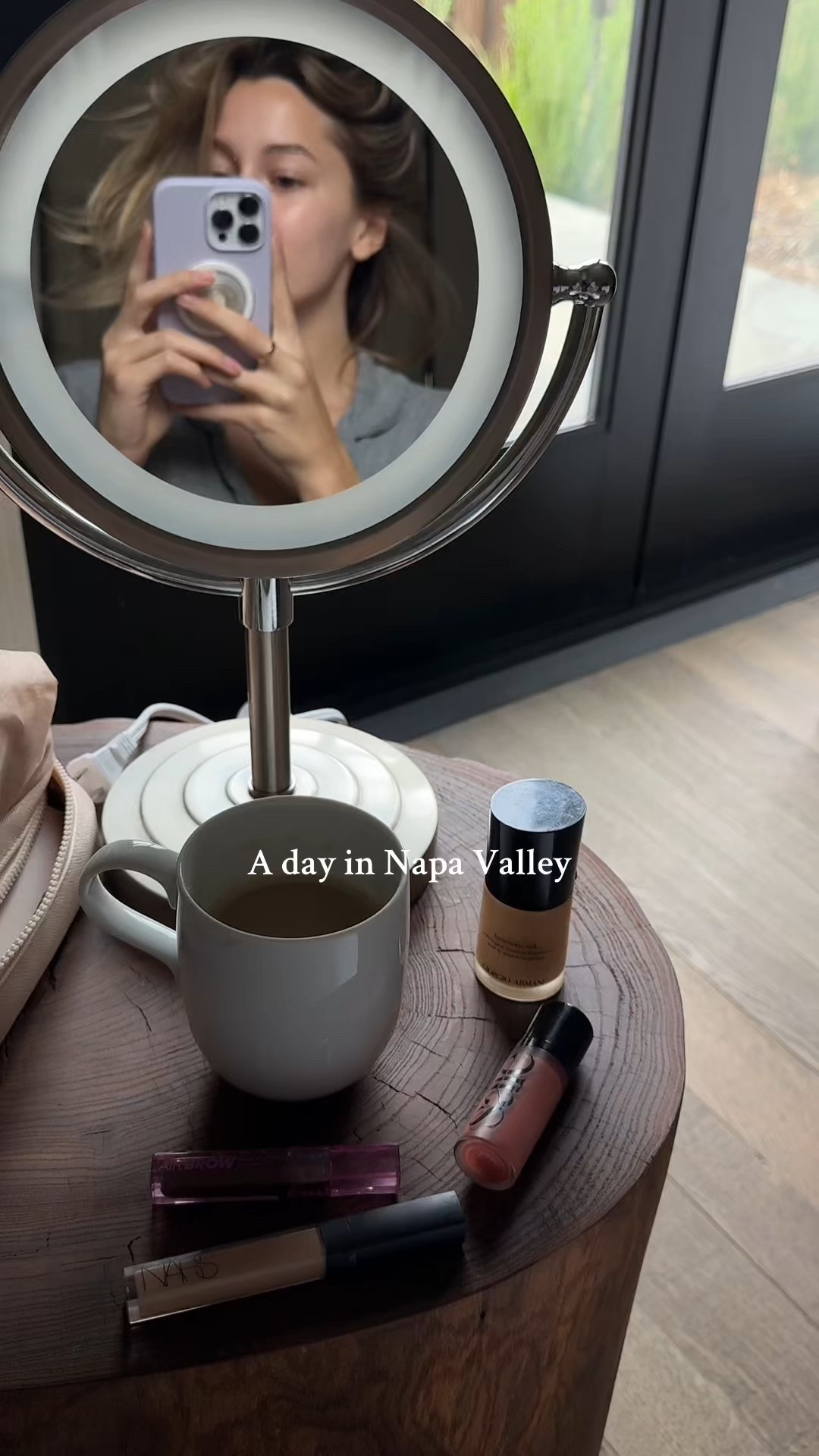 A day in Napa! Morning routine, get dressed with me , lunch, wine tasting, animals ♥️ 

Fall fashion, ootd , travel 

#LTKdayinmylife #LTKgrwm #LTKvlog