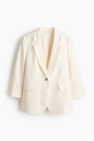 Linen-Blend Blazer | H&M (US + CA)