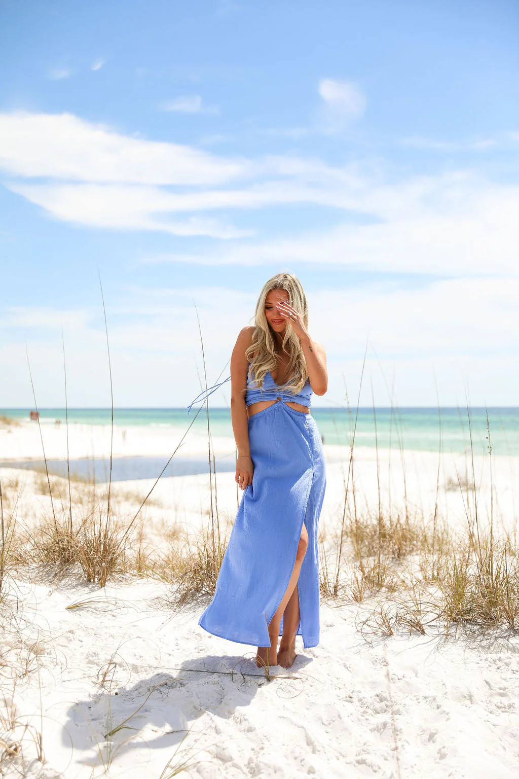 All Day Long Maxi - Azure | cocolillys