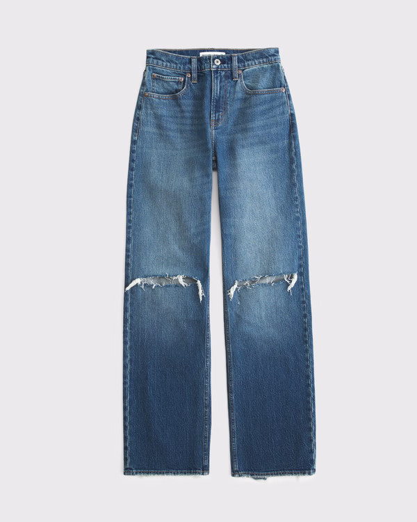 High Rise 90s Relaxed Jean | Abercrombie & Fitch (US)