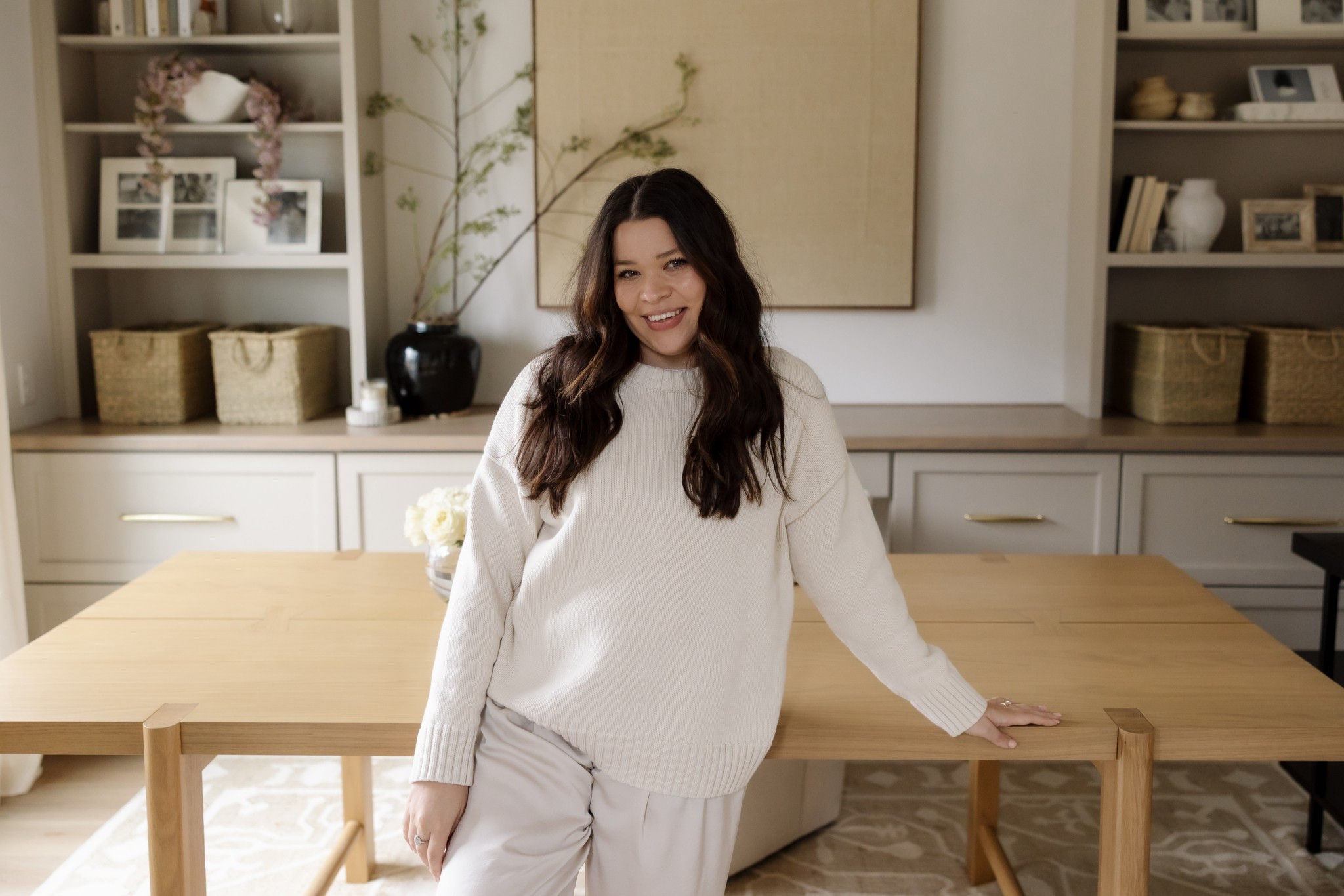 Shop everything in my office! // Wall Color: First Star by Sherwin Williams // Flooring: Coretec LVP in Springfield Oak // Cabinets: Custom by Countryside Cabinets in Oyster

 

#LTKHome #LTKWorkwear