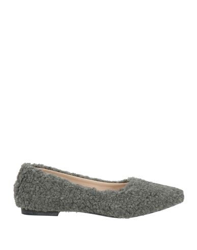 Douuod Kid Girl Ballet flats Grey Size 13.5C Textile fibers | YOOX (US)