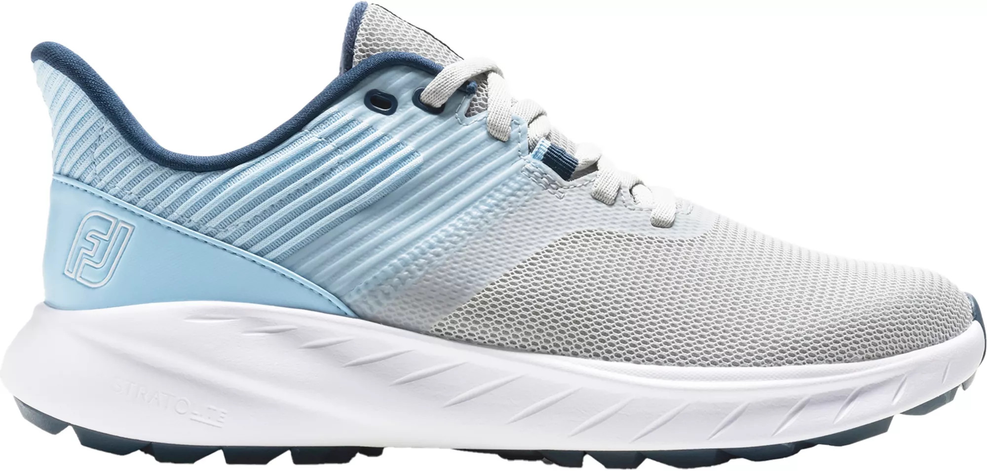 FootJoy Women's Flex Golf Shoes 2025, Size 7.5, Grey/Blue/White | DICK'S Sporting Goods
