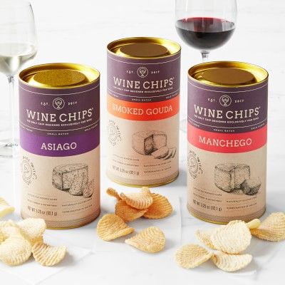 Wine Chips Cheese Trio | Williams Sonoma | Williams-Sonoma