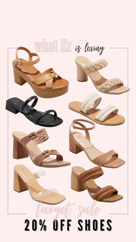 20% off shoes at Target!
Spring shoes
Sandals
Target finds

#LTKshoecrush #LTKunder50 #LTKsalealert