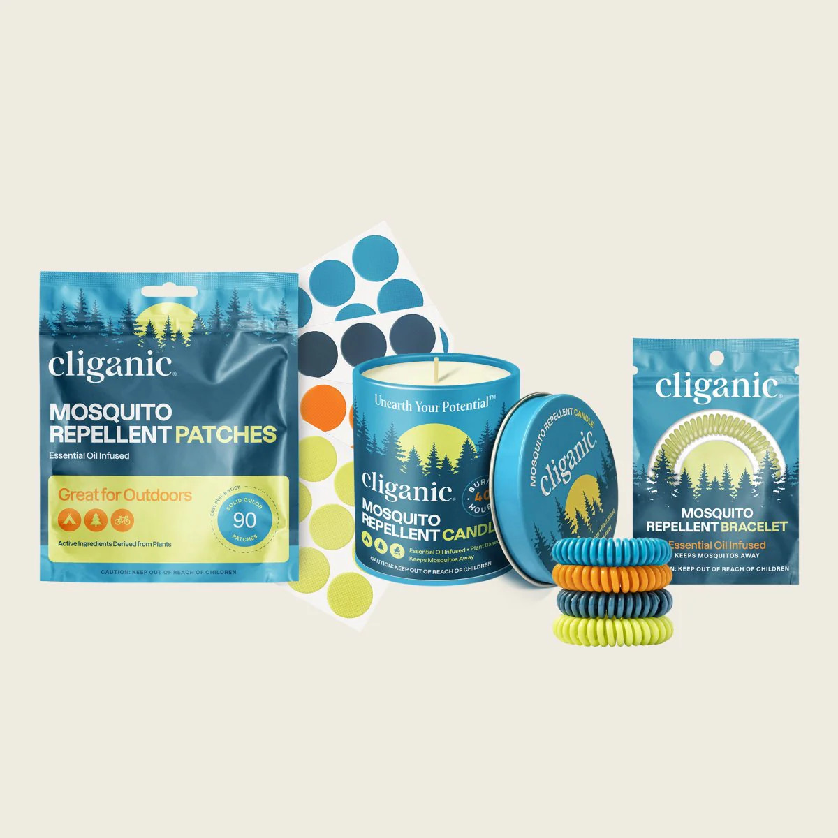 Buzz-Off Mosquito Repellent Bundle | Cliganic