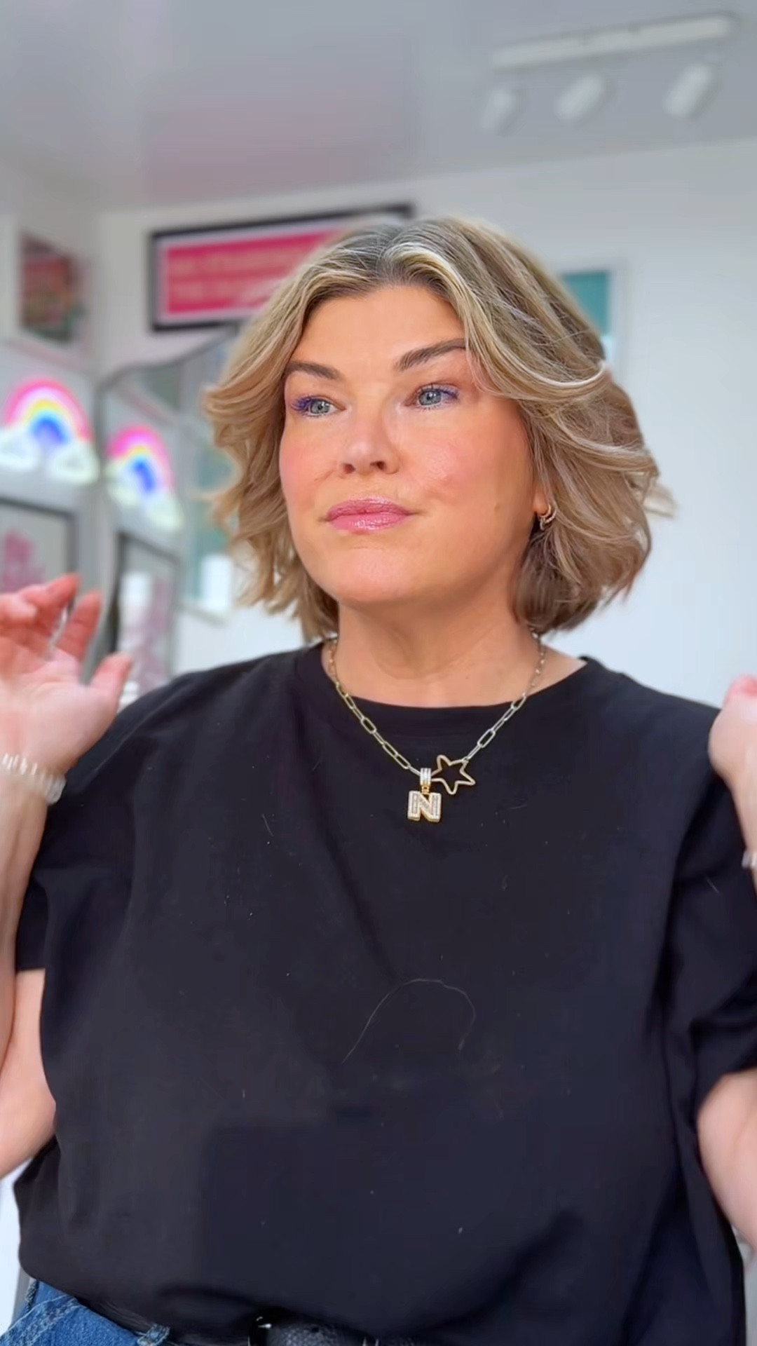 Make up, hair and fashion all in one reel. When you get to a certain age your skin changes and that’s a fact. I use products that work on my mature skin. Trying the Keeo irons for the first time and I’m pretty impressed. 
My jeans are from elevenloves.
Blazer form a charity shop
Shoes are from Damart 

#LTKbeauty #LTKuk #LTKover50style