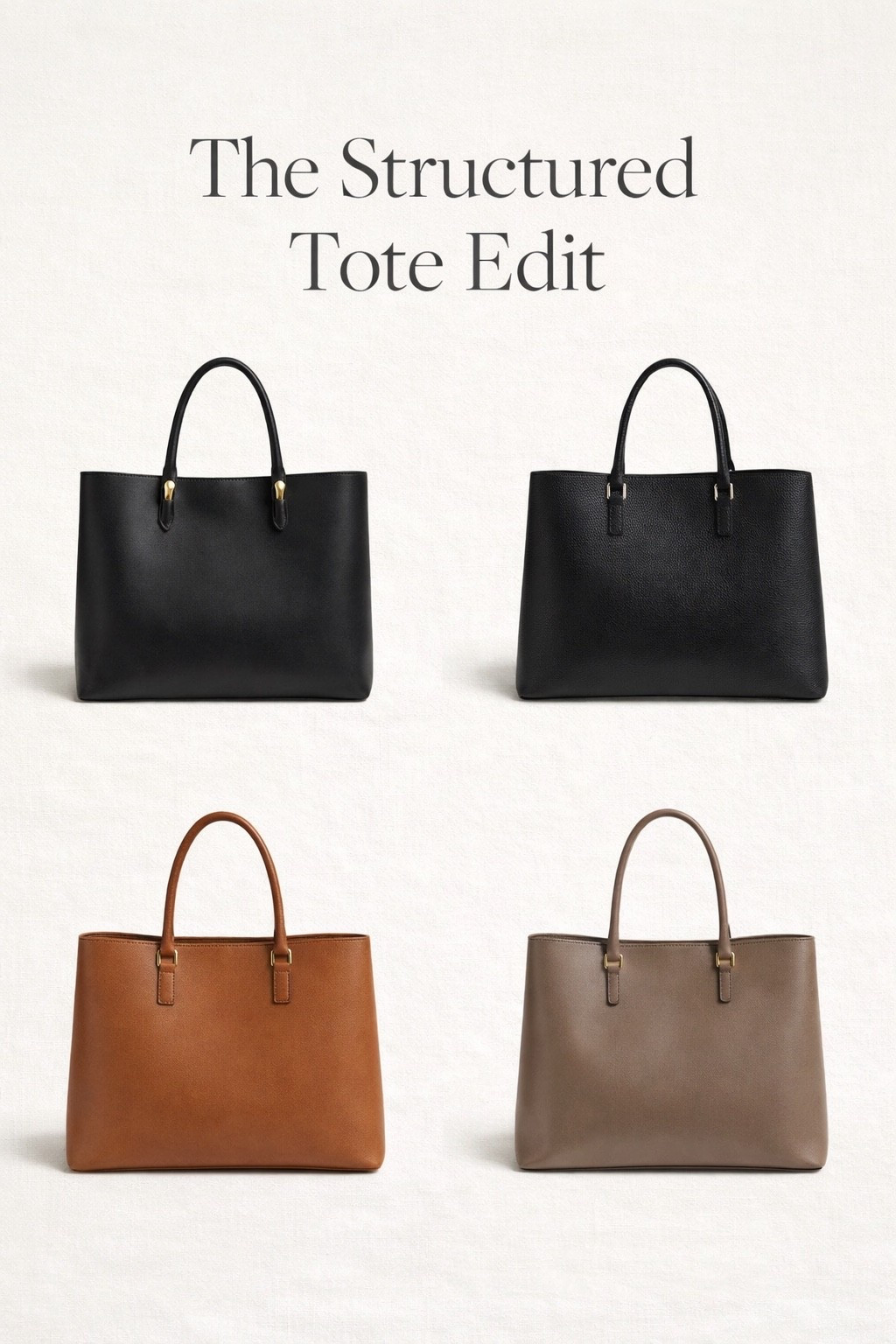 The tote edit 🤎

From coffee runs to carry‑ons, consider this your all‑day bag solution.

#LTKWorkwear