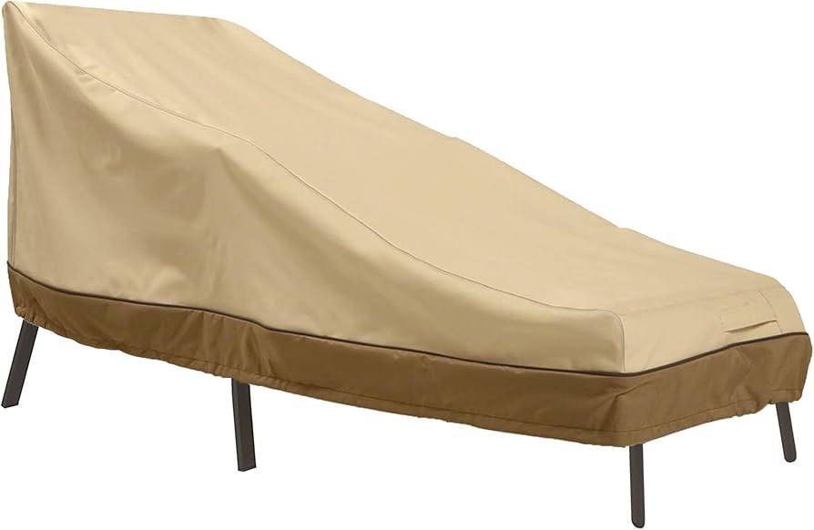 Classic Accessories Veranda Water-Resistant 66 Inch Patio Chaise Lounge Cover, Patio Furniture Co... | Amazon (US)