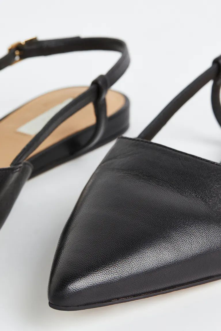Leather Slingbacks | H&M (US + CA)
