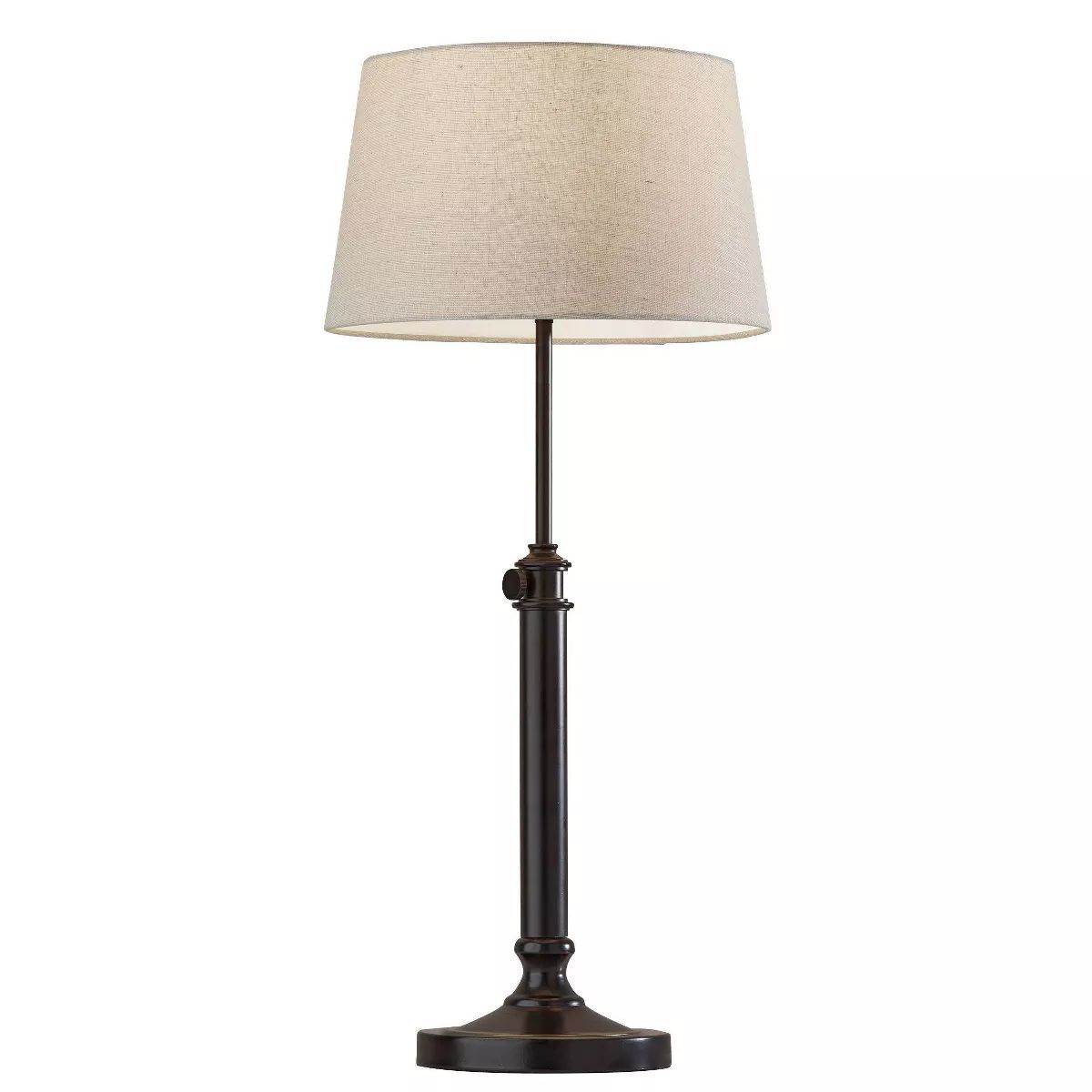 2pc Mitchell Table Lamps Bonus Black - Adesso | Target