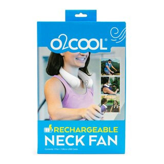 O2 Cool Neck Collar Fan, White | CVS Health