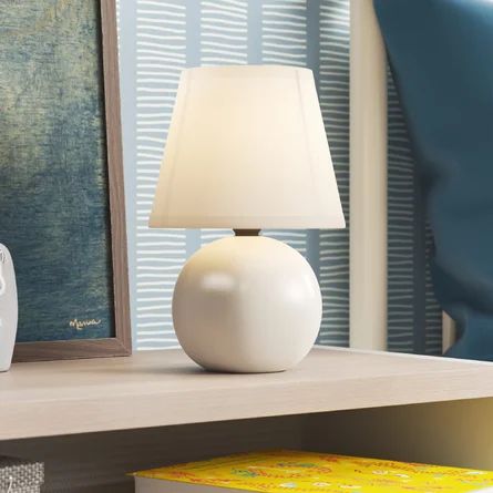 Wrought Studio Amishi Ceramic Globe Mini Table Lamp | Wayfair | Wayfair North America
