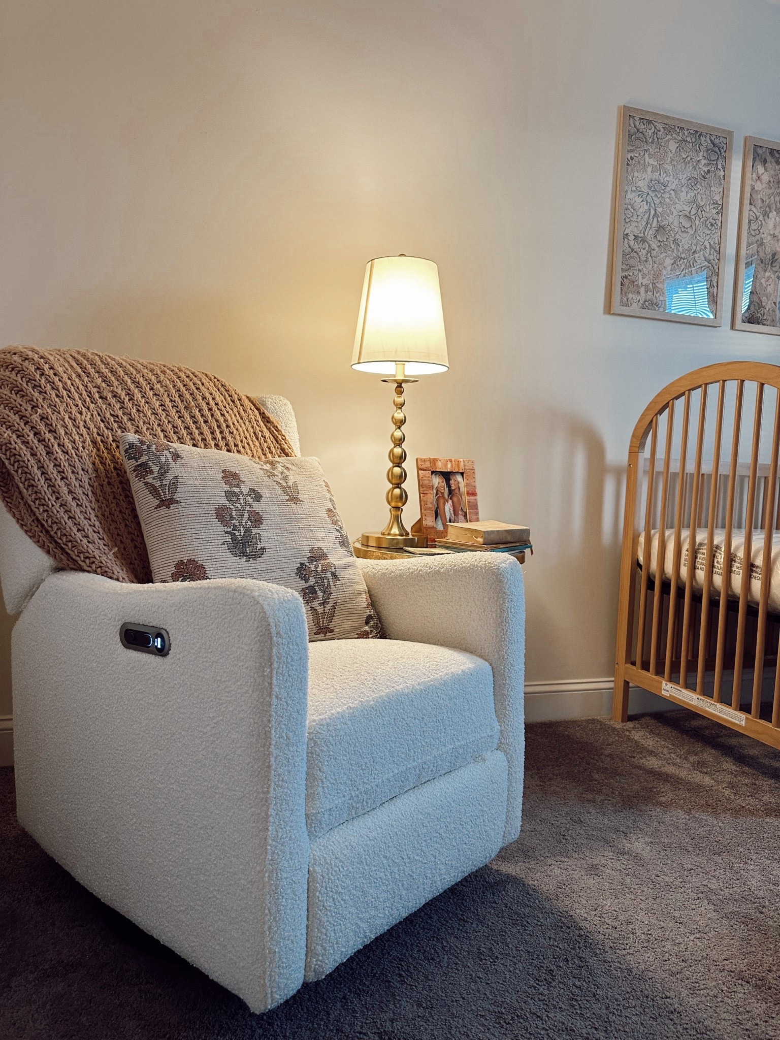 linking our favorite nursery rocking chair | glider y’all have seemed to LOVE it just as much as we do! I’m also sharing some other inspo we have for the room below for y’all! 🩰💓🎀

Linking different nursery swivel rocking chairs - this one is under $590, certified with organic materials and wood, stain resistant, has a usb charging cord station, and it reclines and swivels! Sign me up 🙌🏻🤍🍼👶🏼

spent weeks looking for a nursery glider that was stylish, neutral, and actually comfortable... and I finally found it.

This one's from target, under $590, and it's truly a hidden gem. It ships fast, comes in multiple colors, and feels way more expensive than it is.

rocking, feeding, snuggling - and it's held up beautifully.

I linked it on my LTK so you can grab it before it sells out again!
#momlife #nurseryfinds #babyregistrymusthaves #rockingchairdupe #Itkhome #walmartfinds #nurseryinspo #momtok #firsttimemom #babyessentials #modernnursery #Itkbaby


Comment SHOP below to receive a DM with the link to this post on my LTK ⬇ https://liketk.it/5EAjQ #ltkbaby #ltkhome #ltkkids

#LTKBaby #LTKKids #LTKHome
