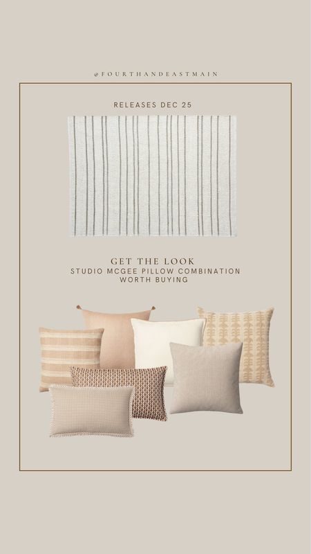 studio mcgee pillow combination // pillow combination pillow mcgee pillow roundup amber interiors 

#LTKhome