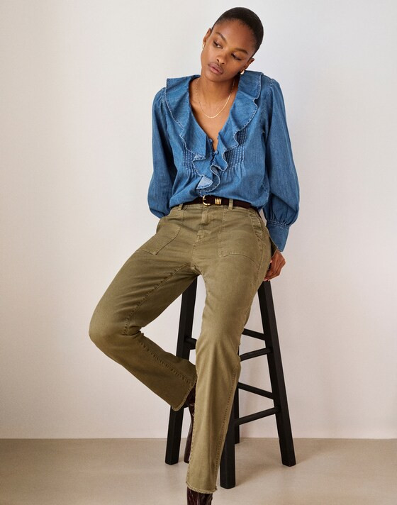 The Slim Straight Utility Pant | Madewell