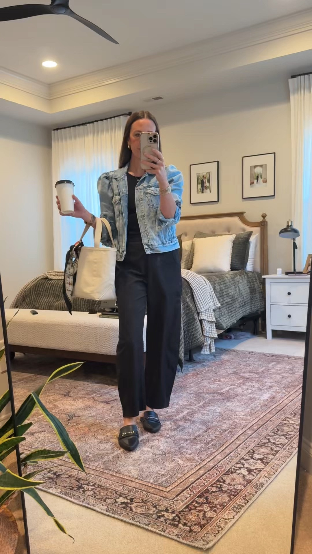 Amazon barrel pants for an easy business casual outfit 🤍

The viral barrel-leg look, but an Amazon version paired with a simple top, oversized denim jacket, and loafers. Polished enough for work, comfortable enough for everyday.

Sizing: Amazon barrel pants: XS | I size up in denim jackets for a relaxed fit.

#LTKWorkwear #LTKAmazonFinds #LTKBusinessCasual #LTKStyleTip #LTKFallStyle

#LTKootd #LTKgrwm #LTKSeasonal