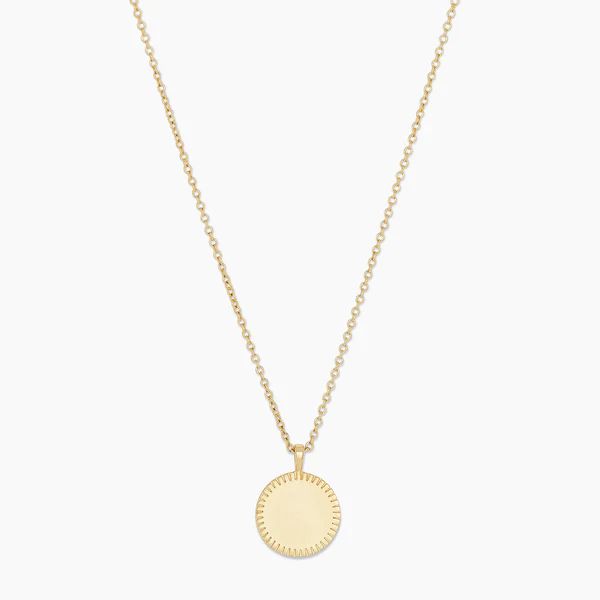 Bespoke Coin Necklace (Gold) | Gorjana