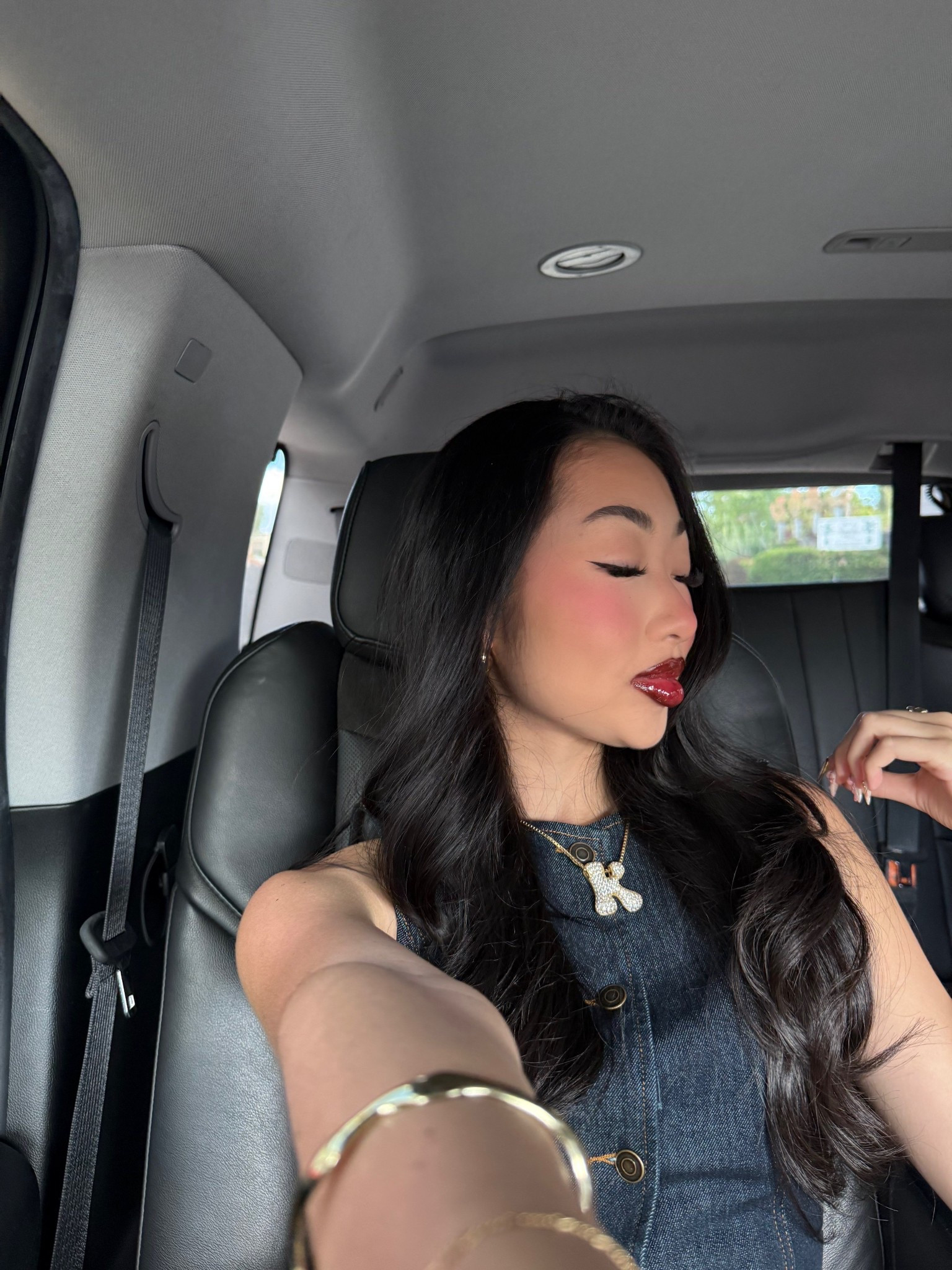 my go to lip combo and I’ve been so obsessed with denim 🤍