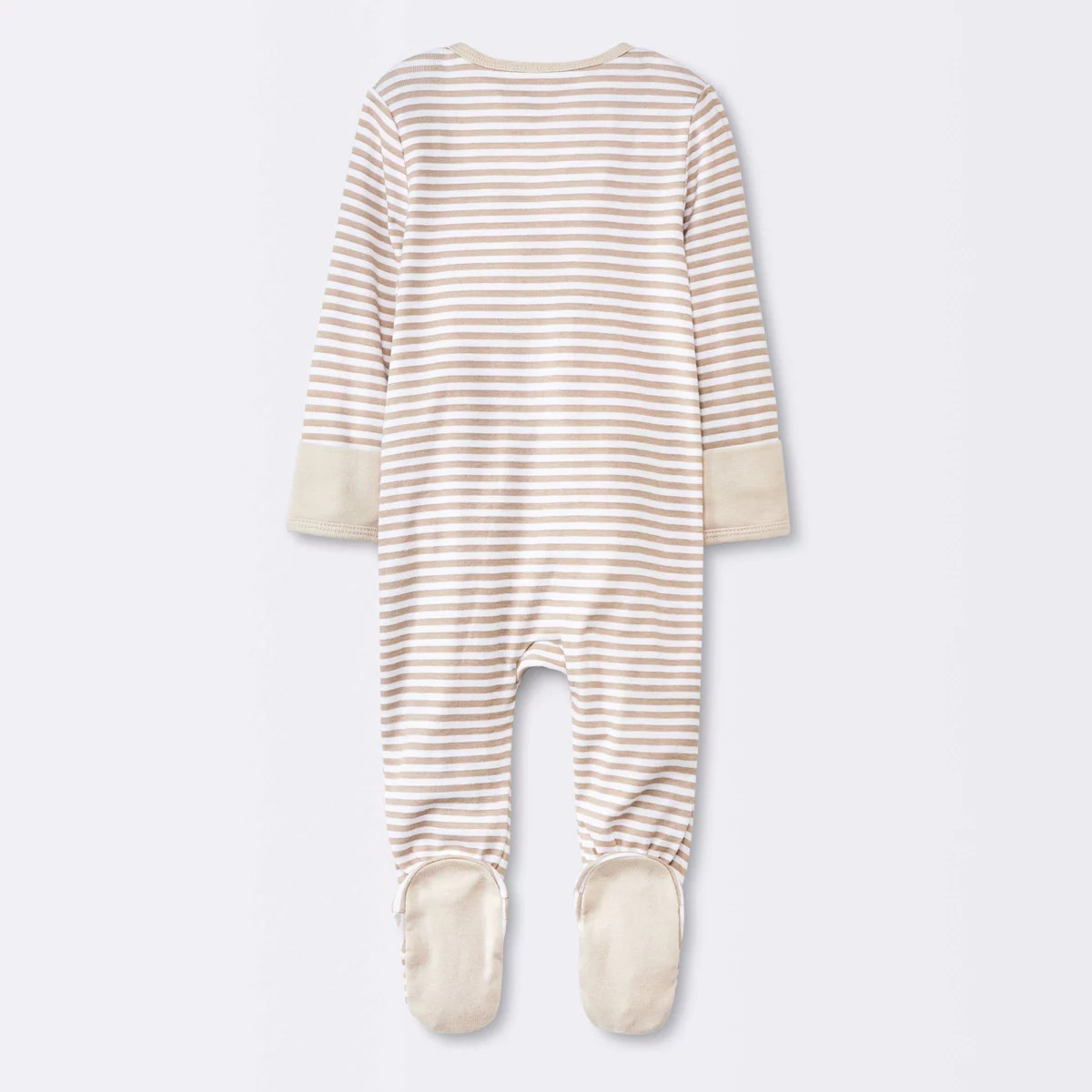 Baby 3pk Pretzels Cotton Sleep N' Play - Cloud Island™ Khaki | Target