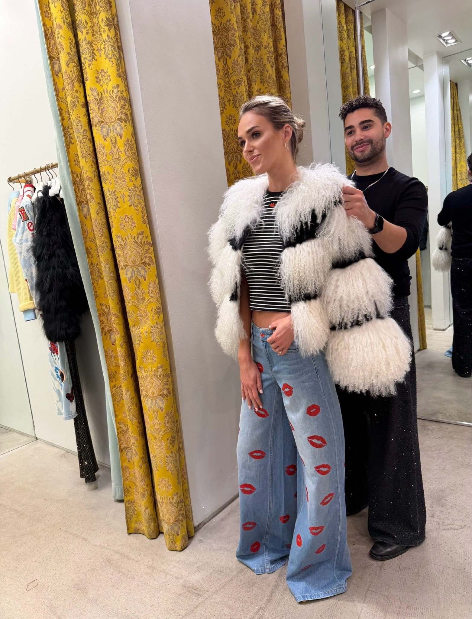 Styling sesh with Alice and Olivia. 

#LTKdayinmylife #LTKgrwm #LTKootd