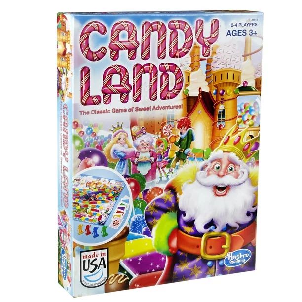 Hasbro Candy Land Game, For 2 to 4 Players, Board Game For Kids Ages 3 and up | Walmart (US)
