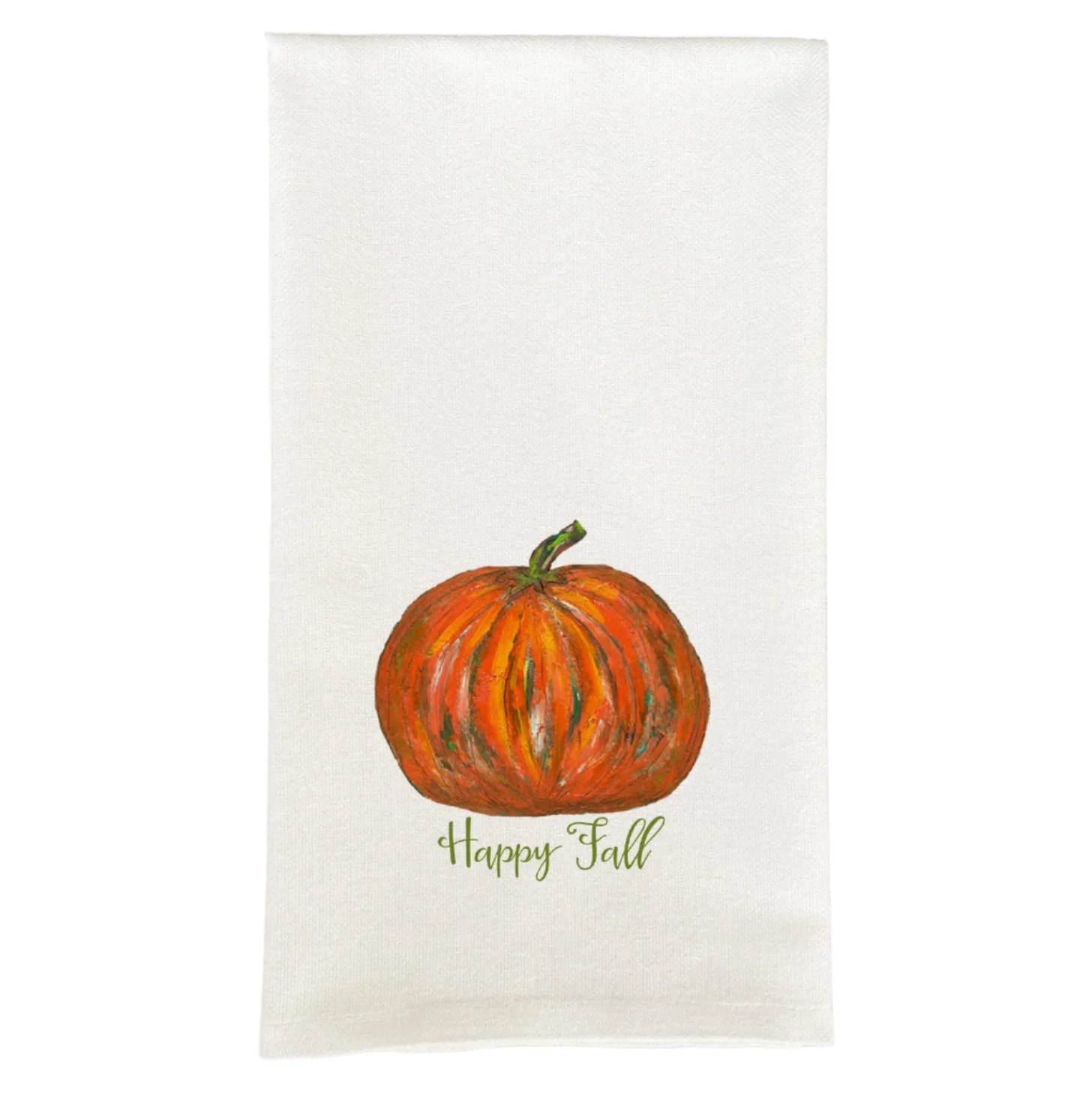 Happy Fall Pumpkin Tea Towel | Waiting On Martha Home